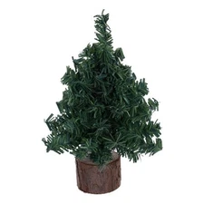 Vickerman 6" Mini Pine Tree 72 Tips Wood Base