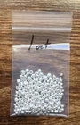 .999 Fine Silver Hand Poured Melted Button 1oz+ Pure Silver Bullion