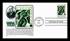US COVER WPA POSTERS WORK WITH CARE FIRST DAY ISSUE PANDA CACHET