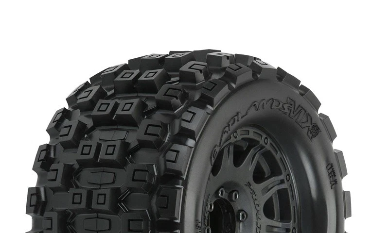 Pro-Line Badlands MX38 Komplettrad 3.8" mit Raid 8x32 Felge (2) #PRO10127-10 - Bild 2 von 2