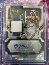 2023-24 Panini Select Autographed Memorabilia Obi Toppin #AM-TOP /199
