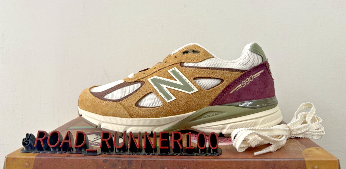 NEW BALANCE CNCPTS X 990V4 MADE IN USA \'PATINA\' Pumpernickel/Dark Olivine Sz 11 CNCPTS x New Balance 990v4 “Patina main image 2