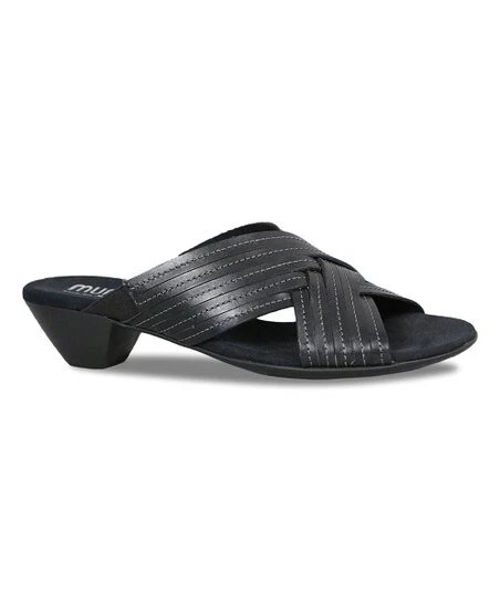 Munro Sandals Women s 8.5 M Black Kelsey Leather eBay