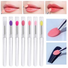 Silikon-Lippenpinsel Nagelpuderpinsel Applika...