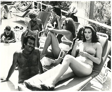 Edwige Fenech, French actress, naturalized Italian vintage silver print,