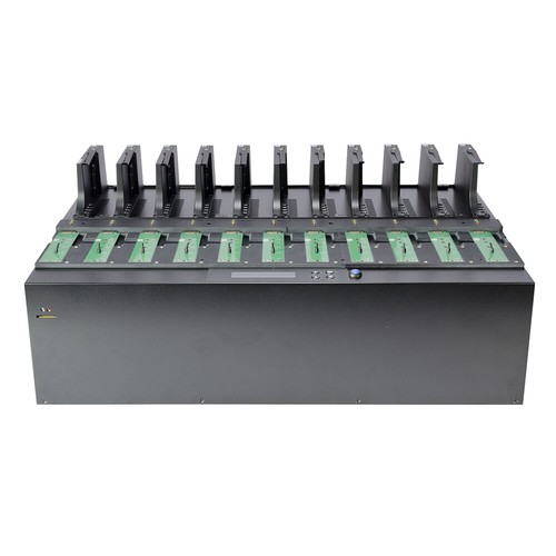 Systor 1:10 M.2 NVMe PCIe Duplicator/Sanitizer 24GB/Min +Copy/Erase SATA HDD/SSD - 第 1/12 張圖片