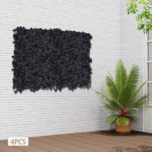 4PCS Artificial Floral Backdrop Artificial Flowers Wall Panels Hydrangea Modern - Picture 19 of 20