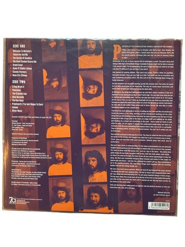 Cosmic Partners: the Mccabe's Tapes Electric Blue 180gm Vinyl Michael Nesmith - Picture 3 of 3
