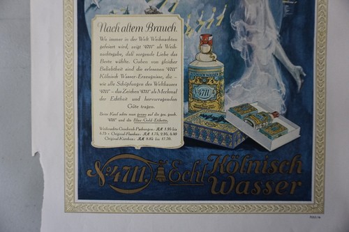 Vintage Kolnisch Wasser ad from Sport im Bild 1884. German language - Picture 2 of 6