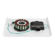 Magneto Stator+Voltage Rectifier+Gasket For Kawasaki 17-21 Z650 Ninja/Versys 650