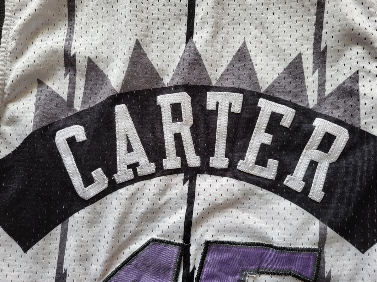 NBA Toronto Raptors basketball Nike White jersey #15 Vince