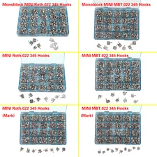 50 Sets/1000pc Dent Monoblock Brackets Brace MINI 022 345 Hooks Roth MBT F#2A