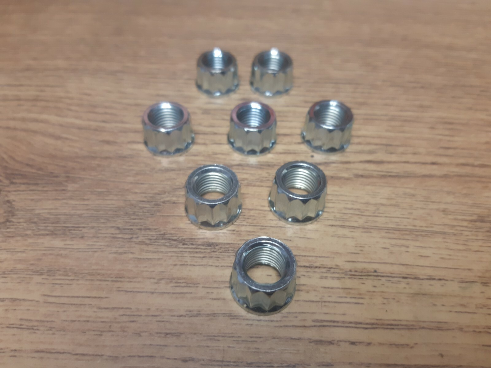 TRIUMPH 12 PT CYL BASE NUT X8 T120 T140 BONNEVILLE T150 T160 TRIDENT TR6 21-0692