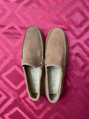 Giorgio Brutini Lel Moc Loafer (Men) 10M, BROWN Made in  display picture 1
