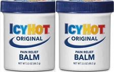Icy Hot BALM Pain Relief  3.5 oz ( 2 pack ) --