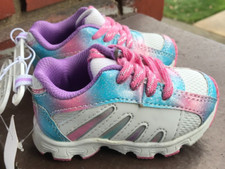 Toddler Girls Koala Kids sz 4 Sneakers White Pink Purple NWT