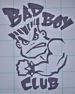 Bad Boy Club Die Cut Vinyl Indoor Outdoor Car Truck Window Decal