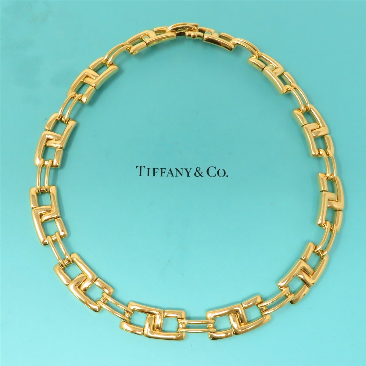 gold choker necklace tiffany