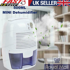 500ml Household Moisture Mini Dehumidifier Compact Portable Air Dehumidifier UK