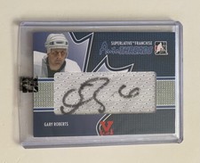 2009 In The Game Auto Threads Gary Roberts Blue Version 1/1