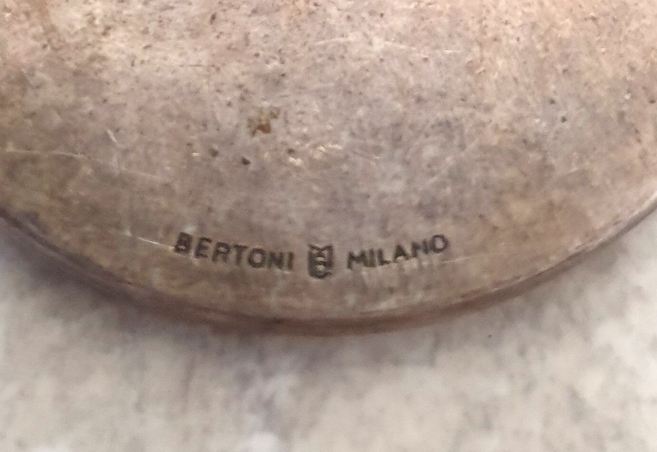 Vintage Flotta Lauro Napoli souvenir bottle opener made by Bertoni