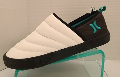Hurley Puff Chukka Slipon Loafer Shoes Wht/Teal Men