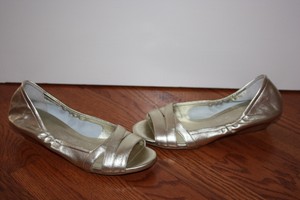 cole haan open toe flats