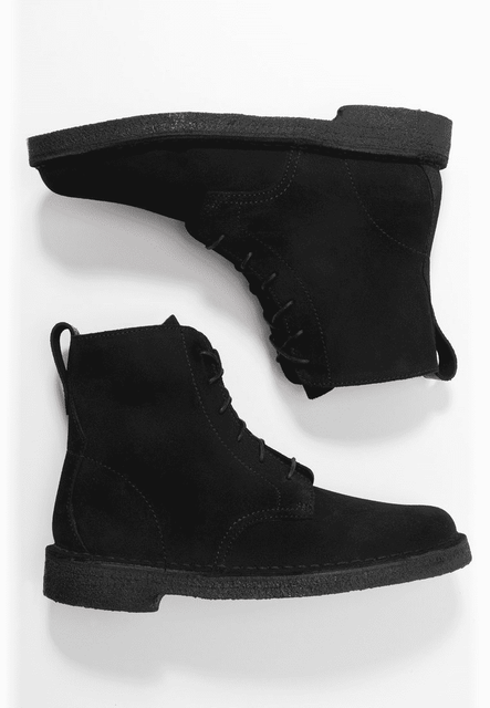 clarks mali boot black