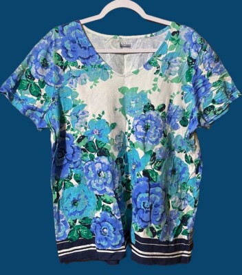 Basic Editions Women s Top Xxl