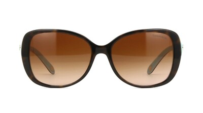 TIFFANY & Co COBBLESTONE TF 4121B Havana/Brown Shaded (8134/3B) Sunglasses Sunglasses Tiffany & Co TF 4121B Tiffany Cobblestone  main image 3
