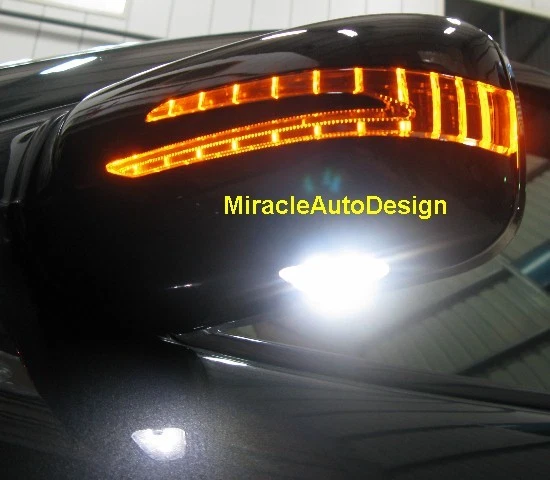 2 FUNDAS FLECHAS LED PLATEADAS PARA MERCEDES BENZ R230 CLASE SL 2006-2009 Foto 3 de 4