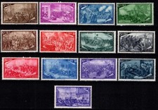 REPUBBLICA 1948 RISORGIMENTO 13 VALORI G.I MNH**