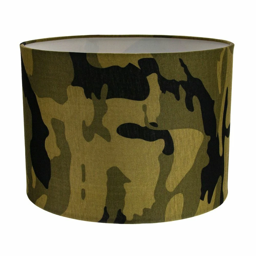 Camo lamp shade deals