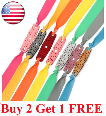 10 Flat Rubber Bands Slingshot Hunting Catapult Replacement Elastic Tapered Band