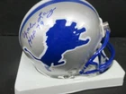 Yale Lary (HOF 79) Signed Lions Mini Helmet Autograph Auto TriStar 6209020