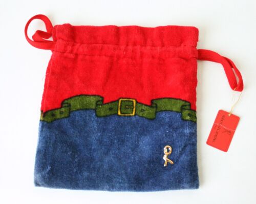 Roberta Di Camerino Velvet Pouch Bag