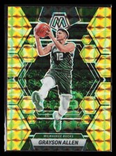 2022 Panini Mosaic Grayson Allen #144  Reactive Yellow Prizm