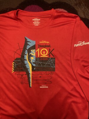 Disney Marathon 10k Weekend 2025 runDisney Ahsoka Small Adult Shirt
