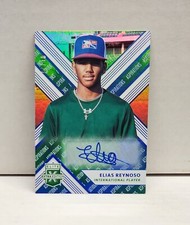 ELIAS REYNOSO 2018 Elite Aspirations Autograph ~ AUTO #'d /10