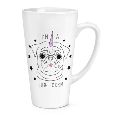 I'm A Pugicorn Stars PC Computer Mouse Mat Pad - Pug Unicorn Dog Puppy