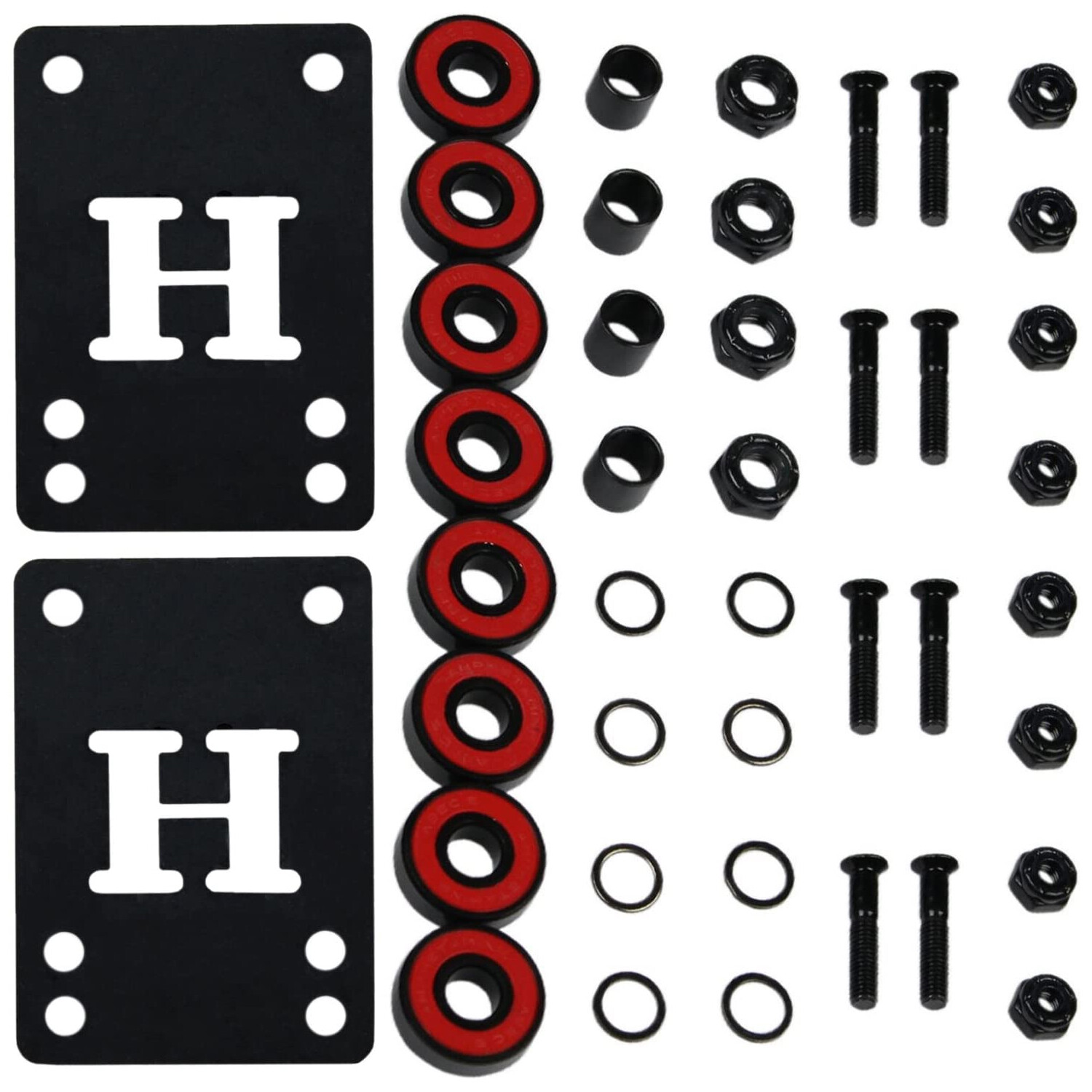 Core Skateboard Package 5.0" Blue Trucks with 52mm Black Wheels + Components