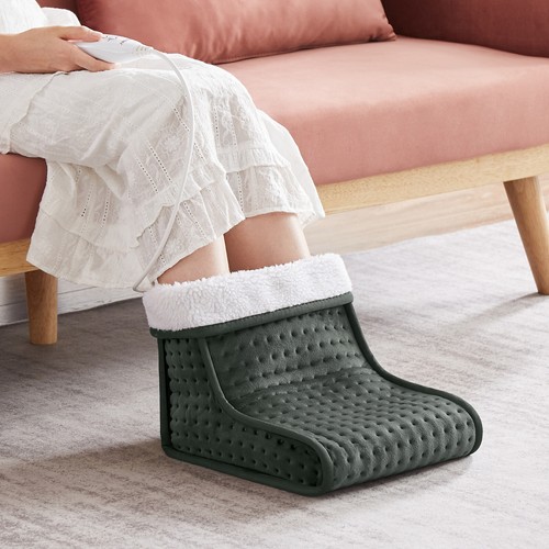 AREBOS Elektrische Fußwärmer Fußheizung Wärmesack Wärmeschuhe 100W 6 Heizstufen - Bild 2 von 12