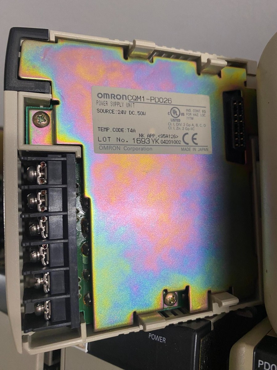 Modulo Omron CQM1-PD026, Nuovo In Scatola, Alimentatore Per PLC, Giappone