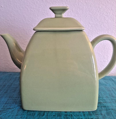 Chantal, Teapot/Coffeepot, Rectangular, Ceramic, Gloss Finish, 5 cup ...