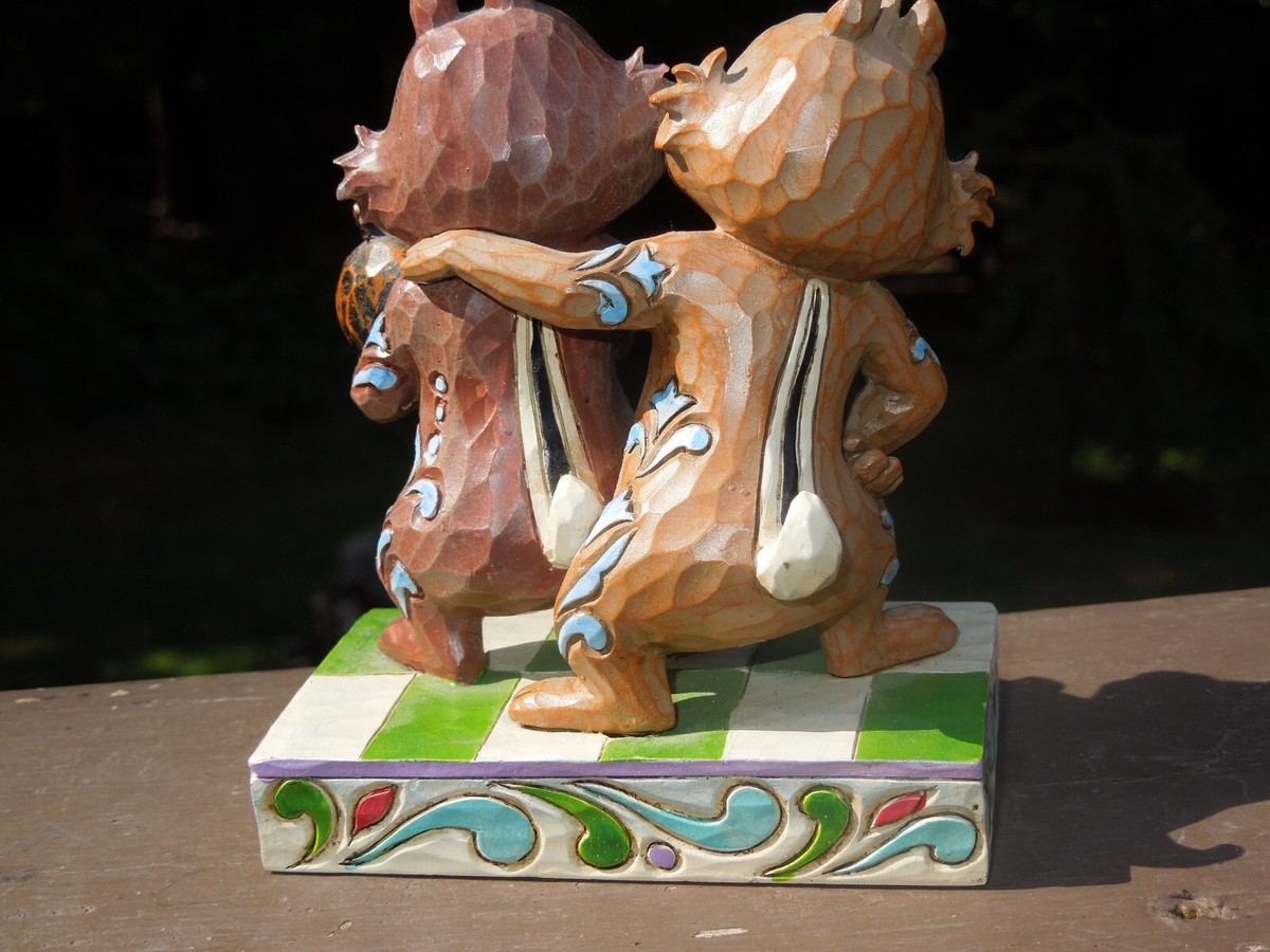 Retired Jim Shore Disney Traditions Nutty Buddies Chip Dale
