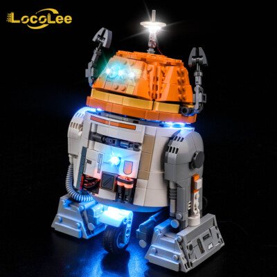 LocoLee LED Light Kit for LEGO Star Wars 75416 Chopper (C1-10P) Astromech Droid
