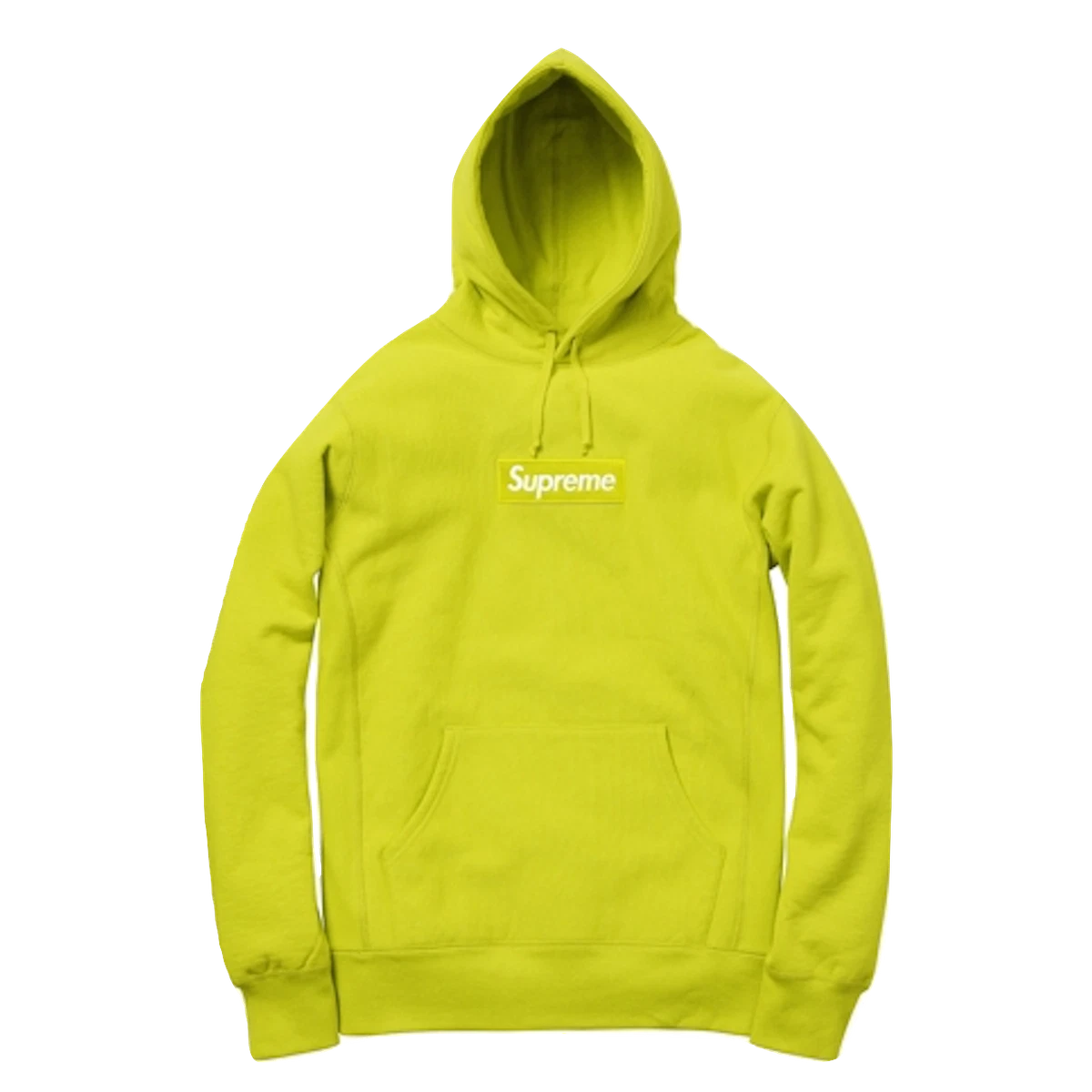 Supreme Box Logo Hoodie Acid Green F/W 13