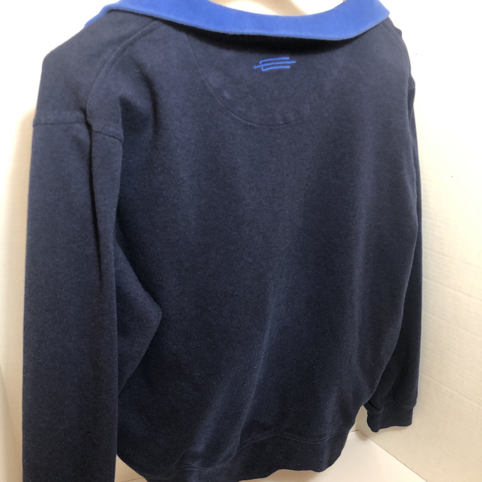 Carnoustie Men's Cotton Pullover 1/4 Zip Sweater Size… Gem