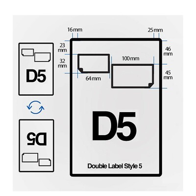 EBAY VERKÄUFER MANAGER PRO INTEGRIERTE ETIKETTEN (D5) ADRESSETIKETT + RÜCKSENDUNG A4 