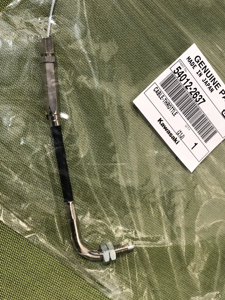 ACELERADOR CABLE Kawasaki 54012-2637 original OEM Foto 4 de 4